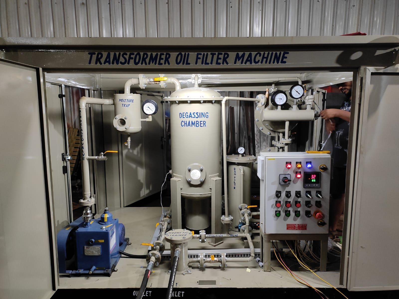 Transformer Oil Filtration Plant
